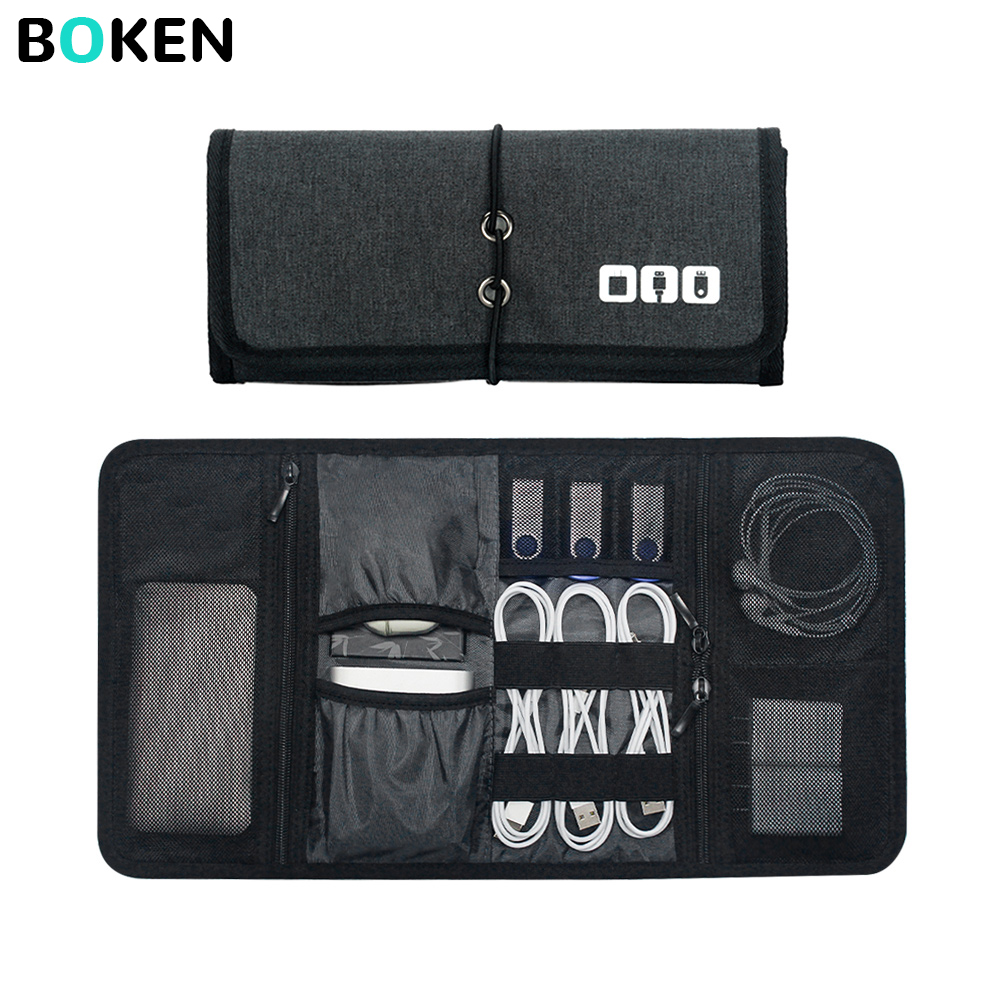 Tech Accessories Case - Torba Organizer na Akcesoria Elektroniczne, Etui