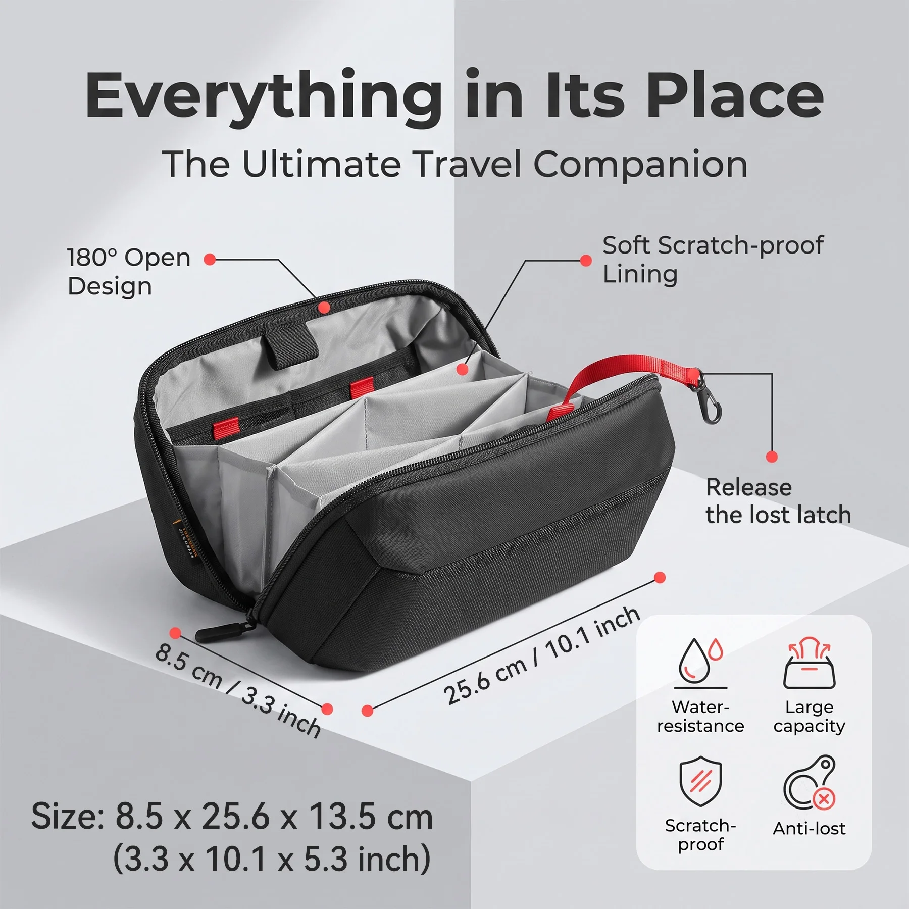 Organizer na akcesoria podróżn – Tech Accessories Case recenzja i cena